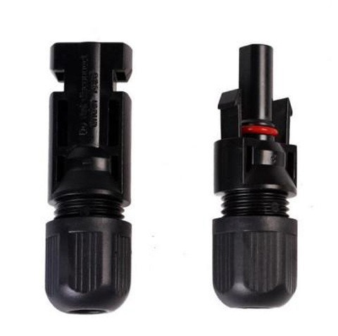 MC4光伏連接器電池板組件防水專用太陽(yáng)能光伏電纜插頭
