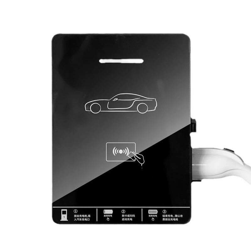 新能源充電樁刷卡單槍電動(dòng)車充電樁一體化交流智能充電樁小型7KW