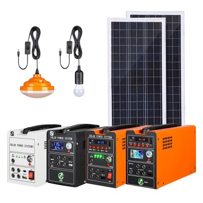 儲能應急移動電源 小型太陽能發(fā)電系統(tǒng) 印度非洲家用戶外應急電源